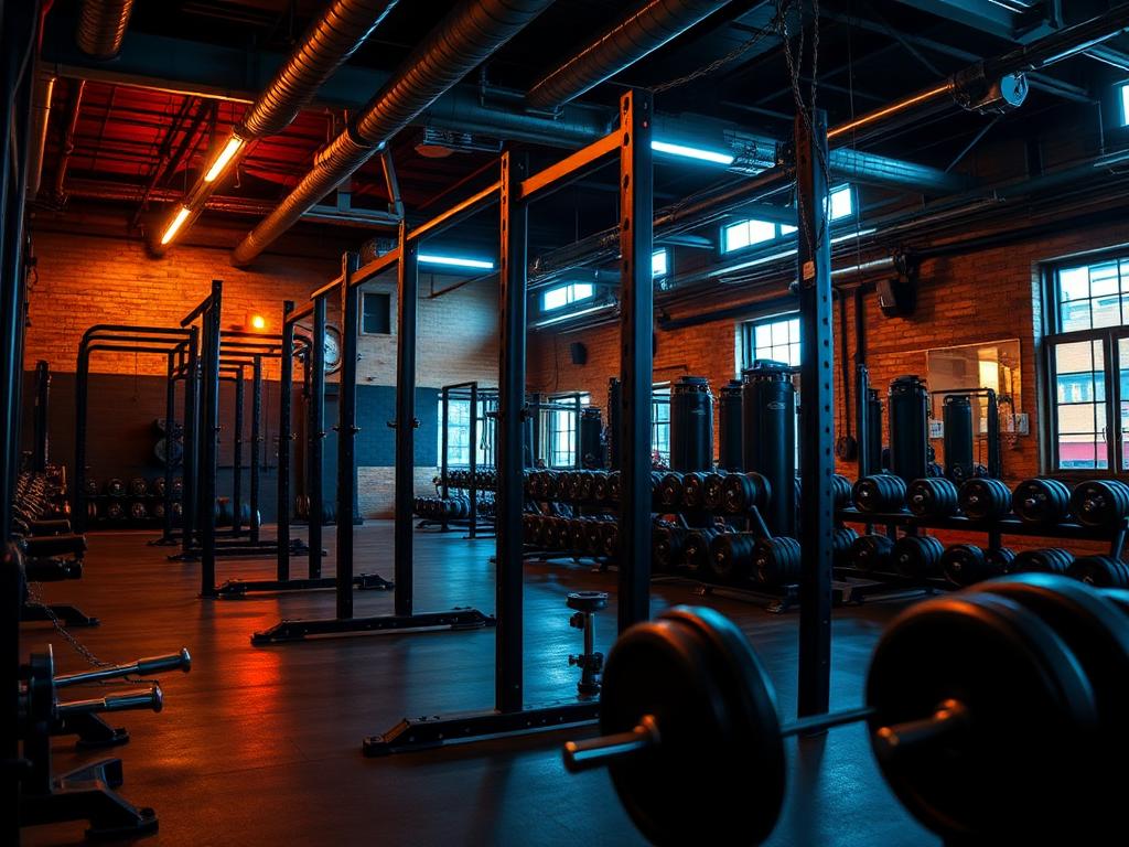 The Rock Fitness Cartersville gym floor